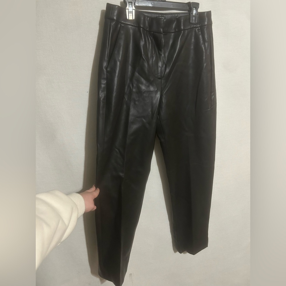 J.crew Kate leather pants